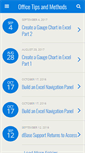 Mobile Screenshot of officetipsandmethods.com
